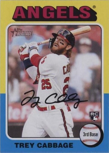 2024 Topps Heritage - Trey Cabbage #109