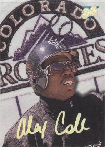 1993 Studio - Alex Cole #106