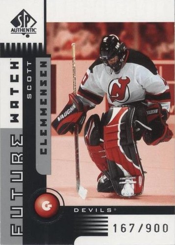 2001-02 SP Authentic - Scott Clemmensen #159