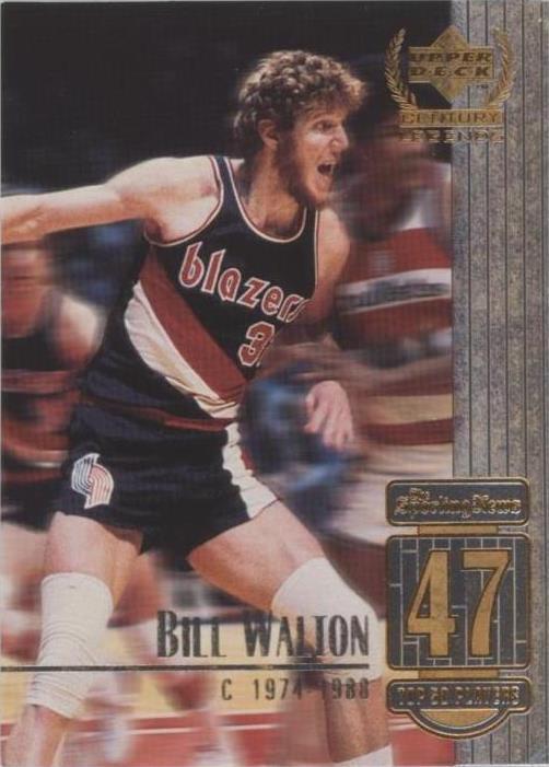 1998 - 99 Upper Deck Century Legends - Bill Walton #47