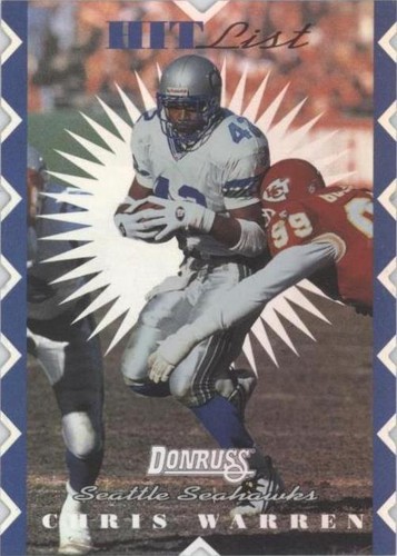 1996 Donruss Chris Warren #11