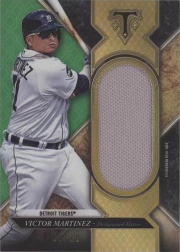 2017 Topps Triple Threads - Victor Martinez #SJR-VMA