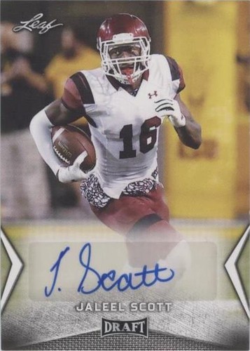 2018 Leaf Draft Jaleel Scott #BA-JS1