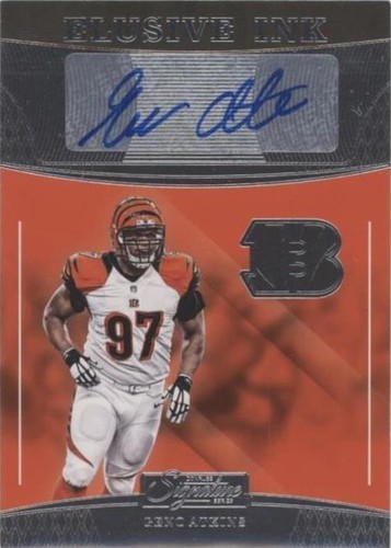 2016 Panini Donruss Signature Series Geno Atkins #EI-GA