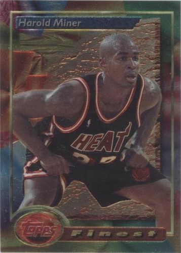1993-94 Topps Finest - Harold Miner #218