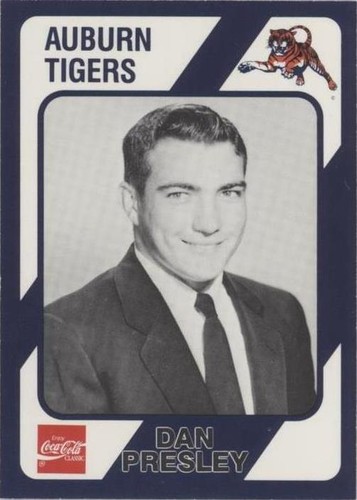 1989 Collegiate Collection Auburn Tigers Dan Presley #333