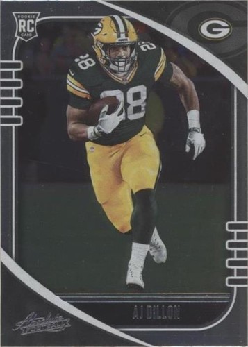 2020 Panini Absolute A. J. Dillon #103