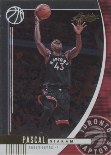 2019-20 Panini Absolute Memorabilia - Pascal Siakam #59
