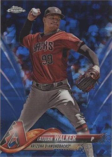 2018 Topps Chrome Sapphire Edition - Taijuan Walker #360