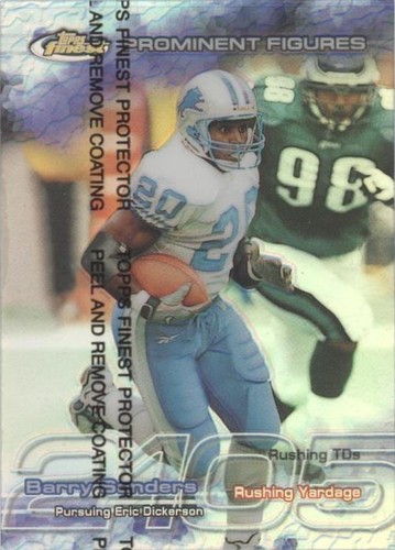 1999 Topps Finest Barry Sanders #PF31