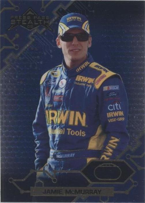 2009 Press Pass Stealth Chrome - Jamie McMurray #22
