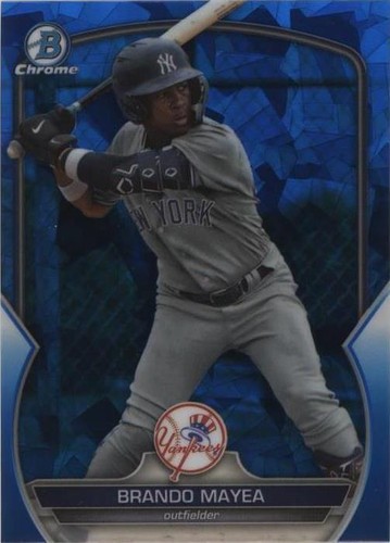 2023 Bowman Chrome Draft Sapphire Edition - Brando Mayea #BDC-66