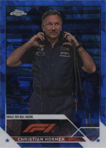 2023 Topps Chrome Sapphire Edition Formula 1 - Christian Horner #93