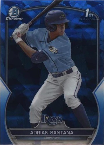 2023 Bowman Chrome Draft Sapphire Edition - Adrian Santana #BDC-130