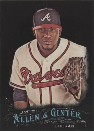 2016 Topps Allen & Ginter X - Julio Teheran #217