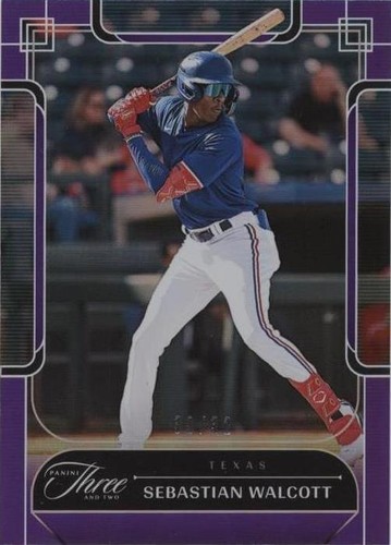 2024 Panini Three and Two - Sebastian Walcott #35