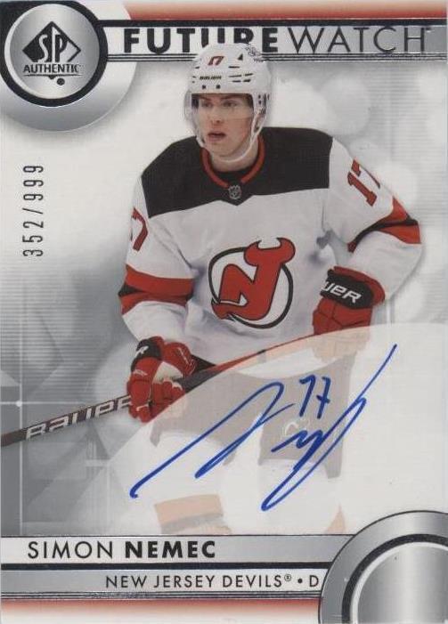 2023-24 Sp Authentic - Simon Nemec #191