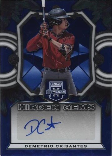 2023 Panini Elite Extra Edition - Demetrio Crisantes #HG-DCS