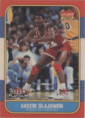 2001-02 Fleer Platinum - Hakeem Olajuwon #3