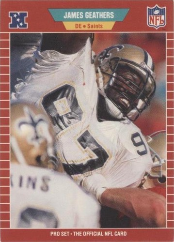 1989 Pro Set James Geathers #265