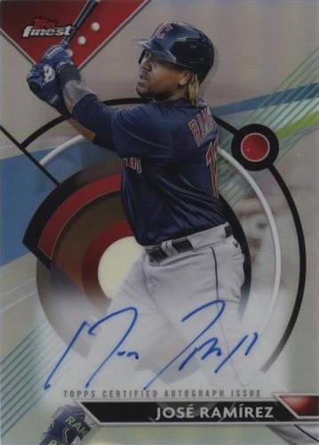2023 Topps Finest - Jose Ramirez #FA-JR