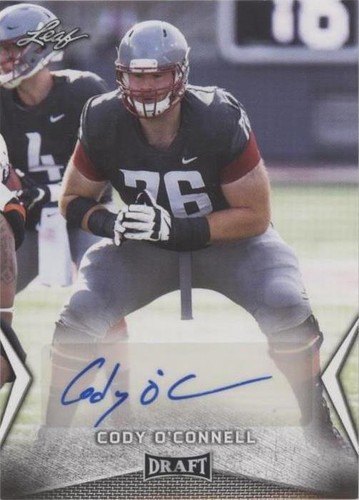 2018 Leaf Draft Cody O'Connell #BA-COC
