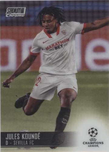 2020-21 Topps Stadium Club Chrome UCL Jules Kounde #53