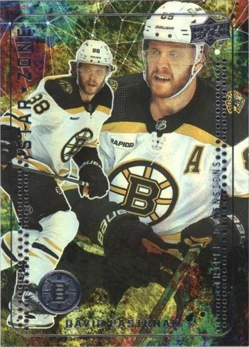 2023-24 Upper Deck Series 1 - David Pastrnak #SZ-14