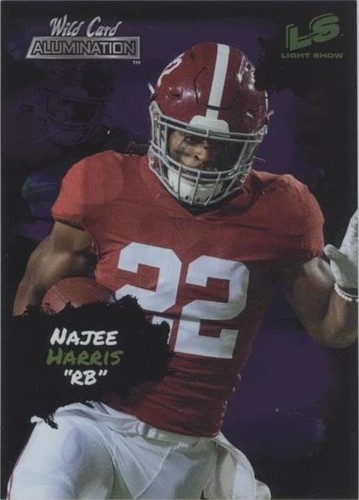 2021 Wild Card Alumination Najee Harris #LS 10