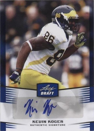 2012 Leaf Draft Kevin Koger #KK1
