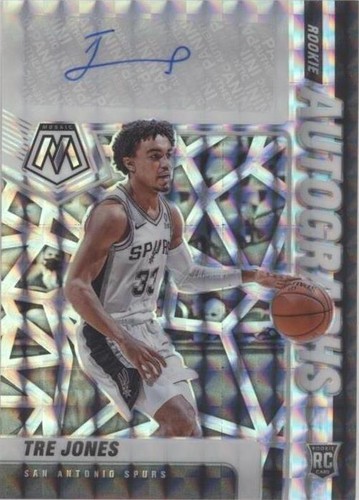 2020-21 Panini Mosaic - Tre Jones #RA-TRE