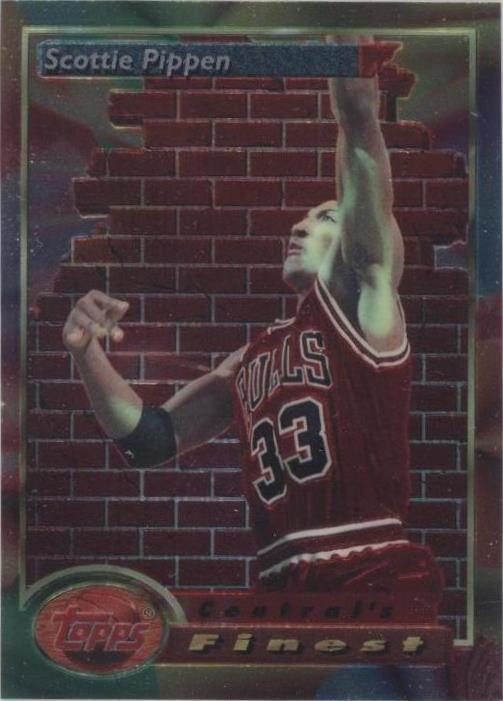 Topps Finest 1993-94 - Scottie Pippen #105