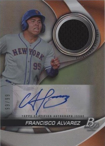 2022 Bowman Platinum - Francisco Alvarez #PPAR-FA