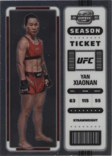 2023 Panini Chronicles UFC - Yan Xiaonan #362