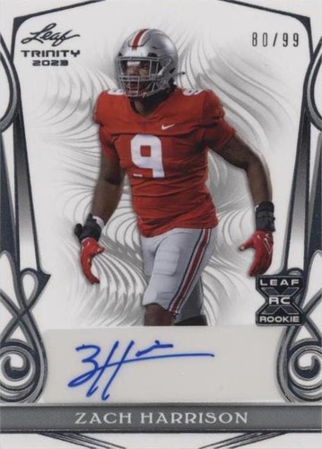 2023 Leaf Trinity Zach Harrison #BA-ZH1