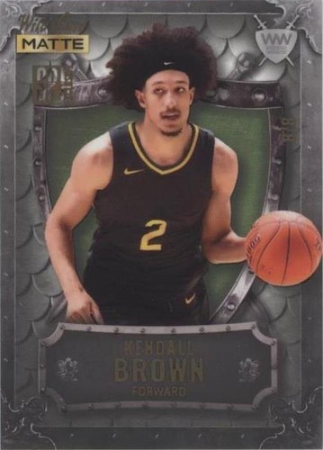 2022 Wild Card Matte SP Exclusive - Kendall Brown #WWN-13