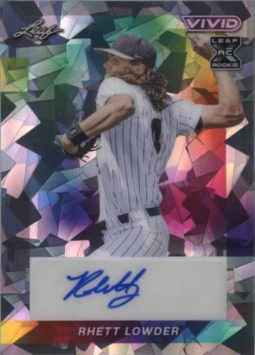 2023 Leaf Vivid - Rhett Lowder #BA-RL1