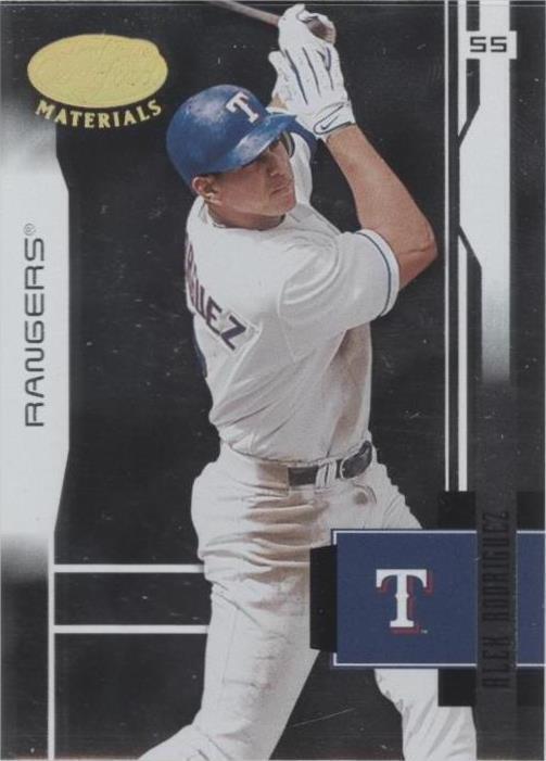 2003 Leaf Certified Materials - Alex Rodriguez #185