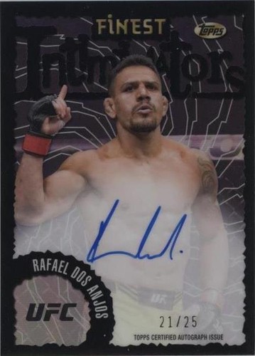 2024 Topps Finest UFC - Rafael dos Anjos #IA-RDA