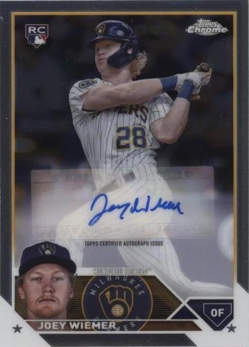 2023 Topps Chrome Update Series - Joey Wiemer #AC-JWI