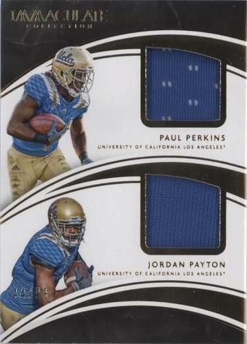 2016 Panini Immaculate Collection Collegiate Jordan Payton Paul Perkins #29