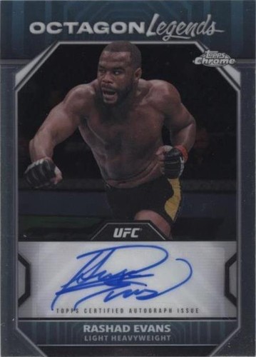2024 Topps Chrome UFC - Rashad Evans #OLA-REV