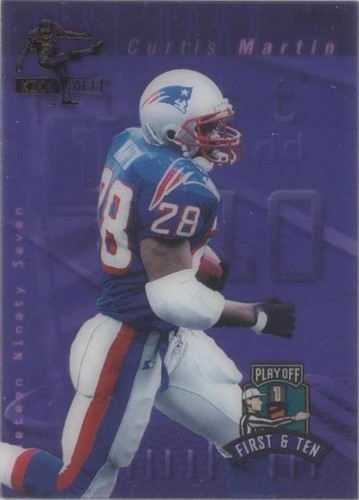 1997 Playoff First & Ten Curtis Martin #K167
