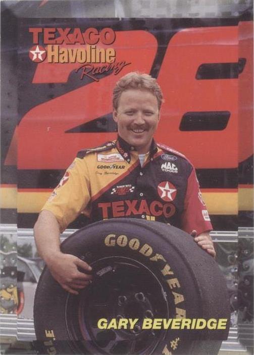 1994 Maxx Texaco Havoline Racing Ernie Irvan - Gary Beveridge #26