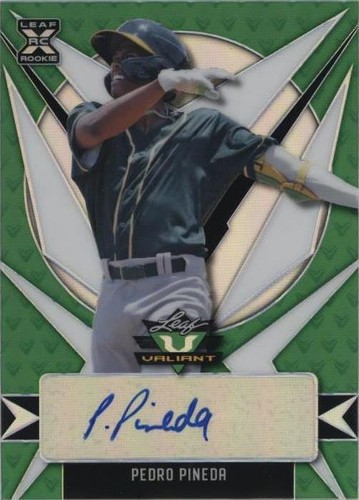 2021 Leaf Valiant - Pedro Pineda #BA-PP1