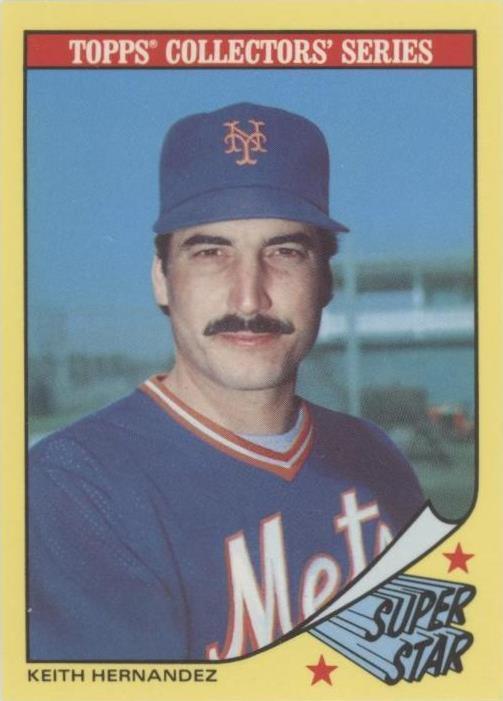 1986 Topps Woolworth's Super Stars - Keith Hernandez #14