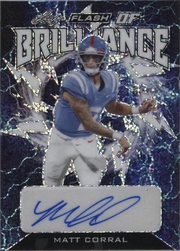 2022 Leaf Flash Matt Corral #FB-MC1