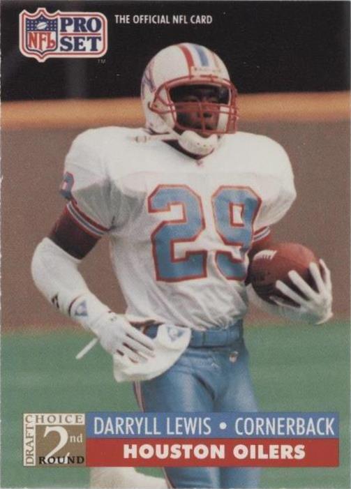 1991 Pro Set Darryll Lewis #767