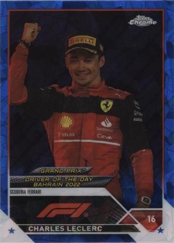 2023 Topps Chrome Sapphire Edition Formula 1 - Charles Leclerc #166