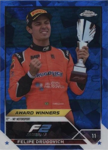 2023 Topps Chrome Sapphire Edition Formula 1 - Felipe Drugovich #192